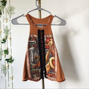 LF Deep Side Tank with Ring Detail